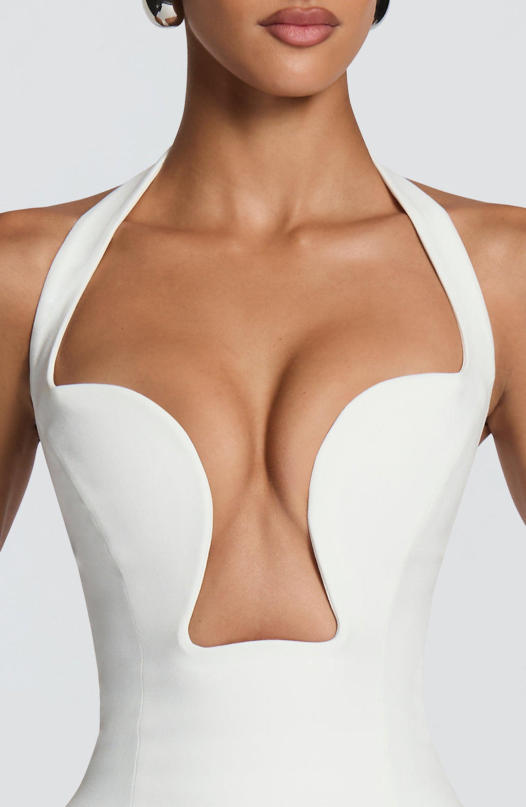 Flourenne Charlisse Mini Dress in Ivory