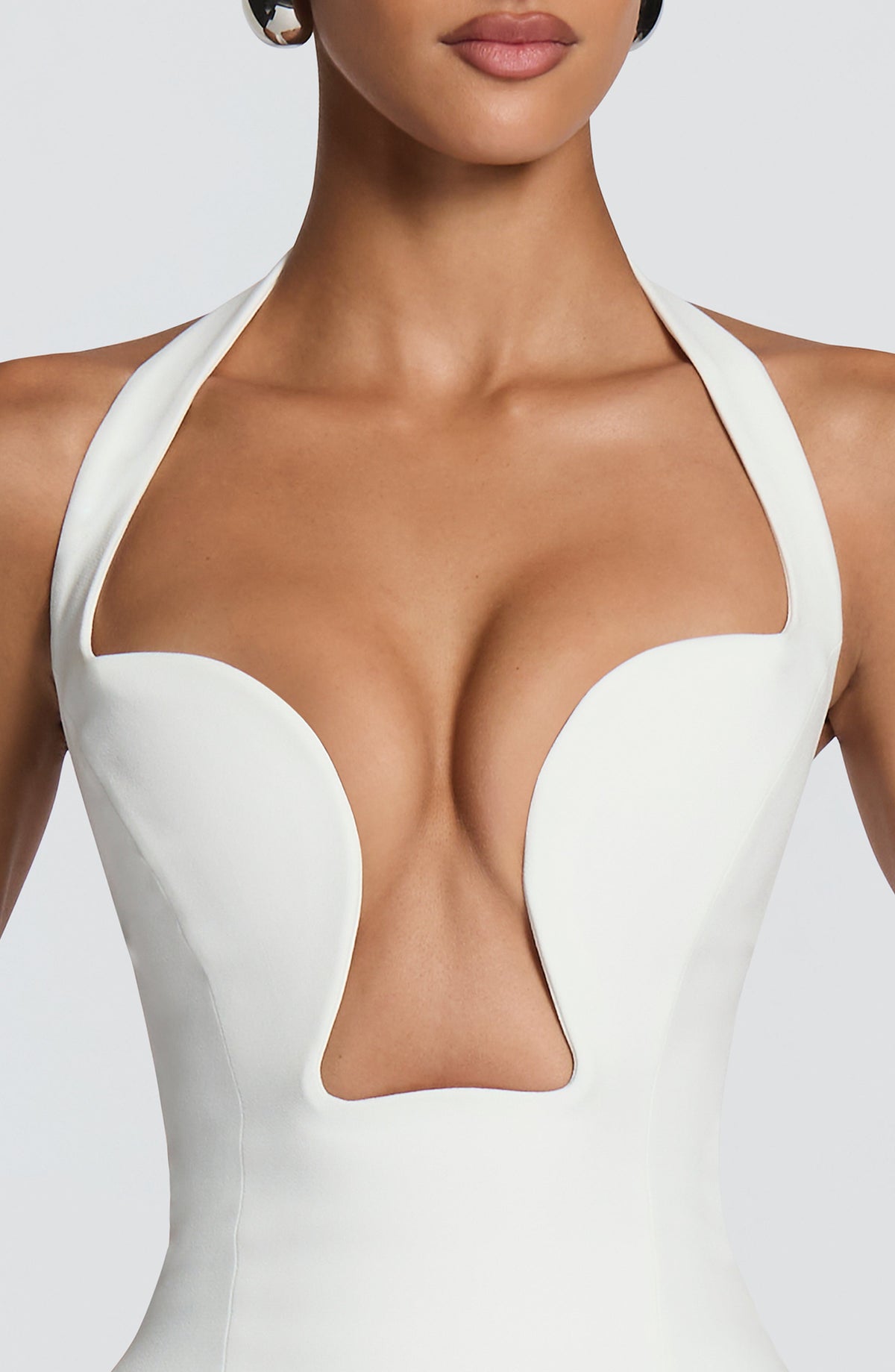 Flourenne Charlisse Mini Dress in Ivory
