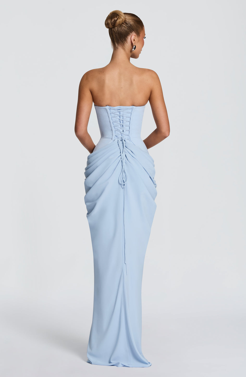Flourenne Chiarra Maxi Dress in Glacier Blue