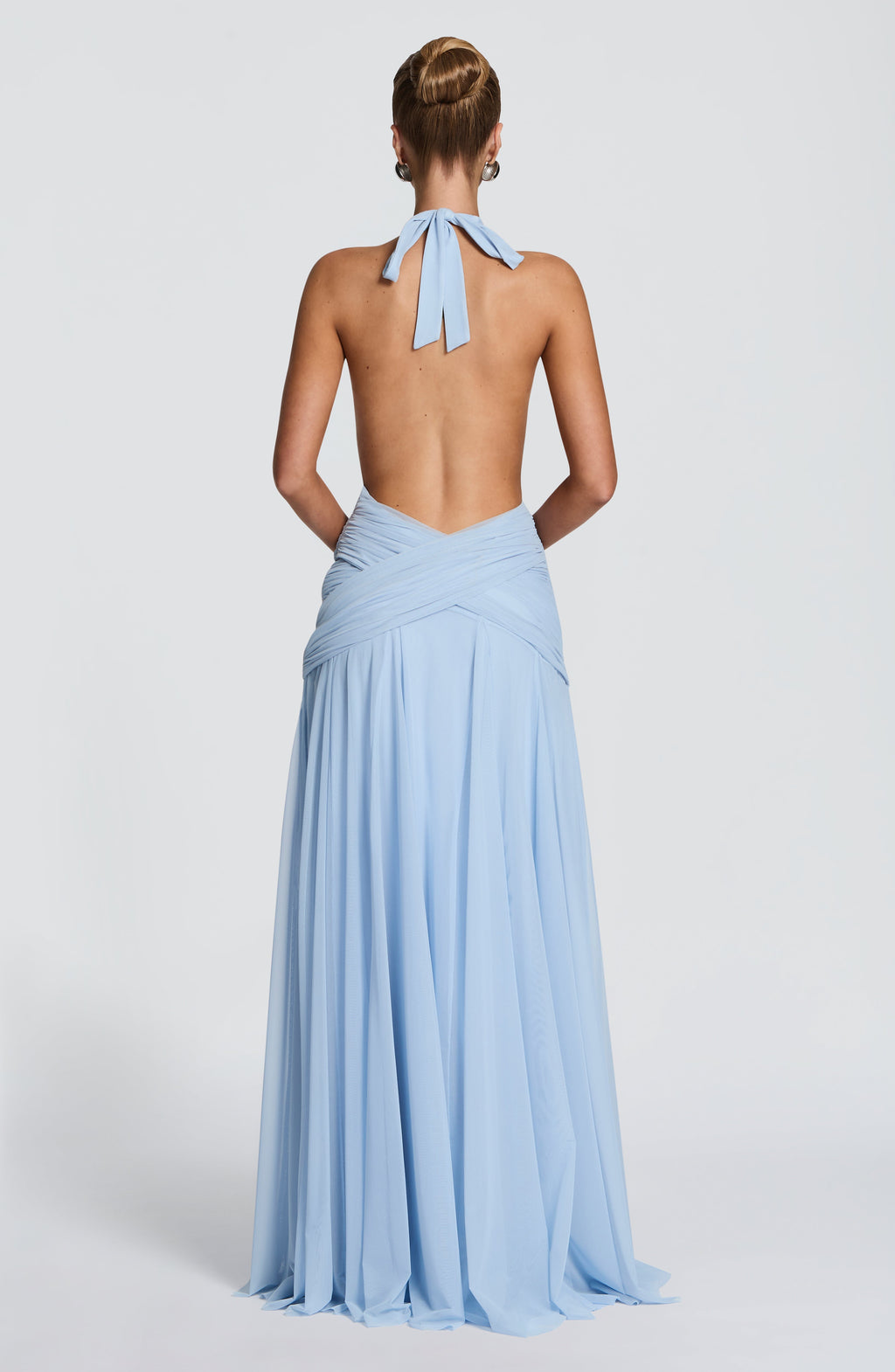 Flourenne Cleora Maxi Dress in Glacier Blue