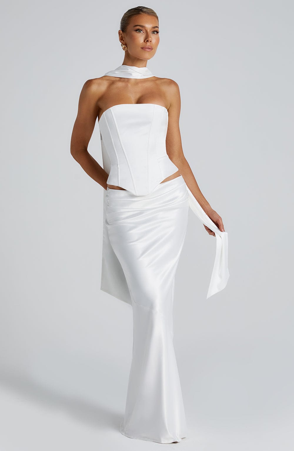 Flourenne Constanza Corset in Ivory