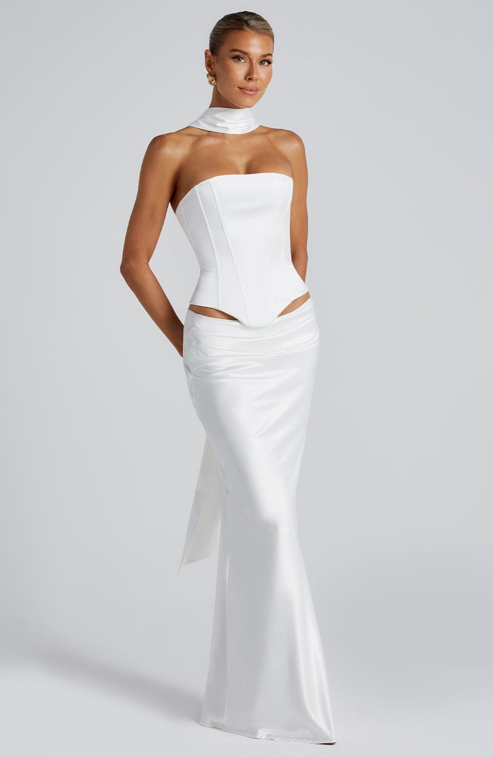 Flourenne Constanza Corset in Ivory