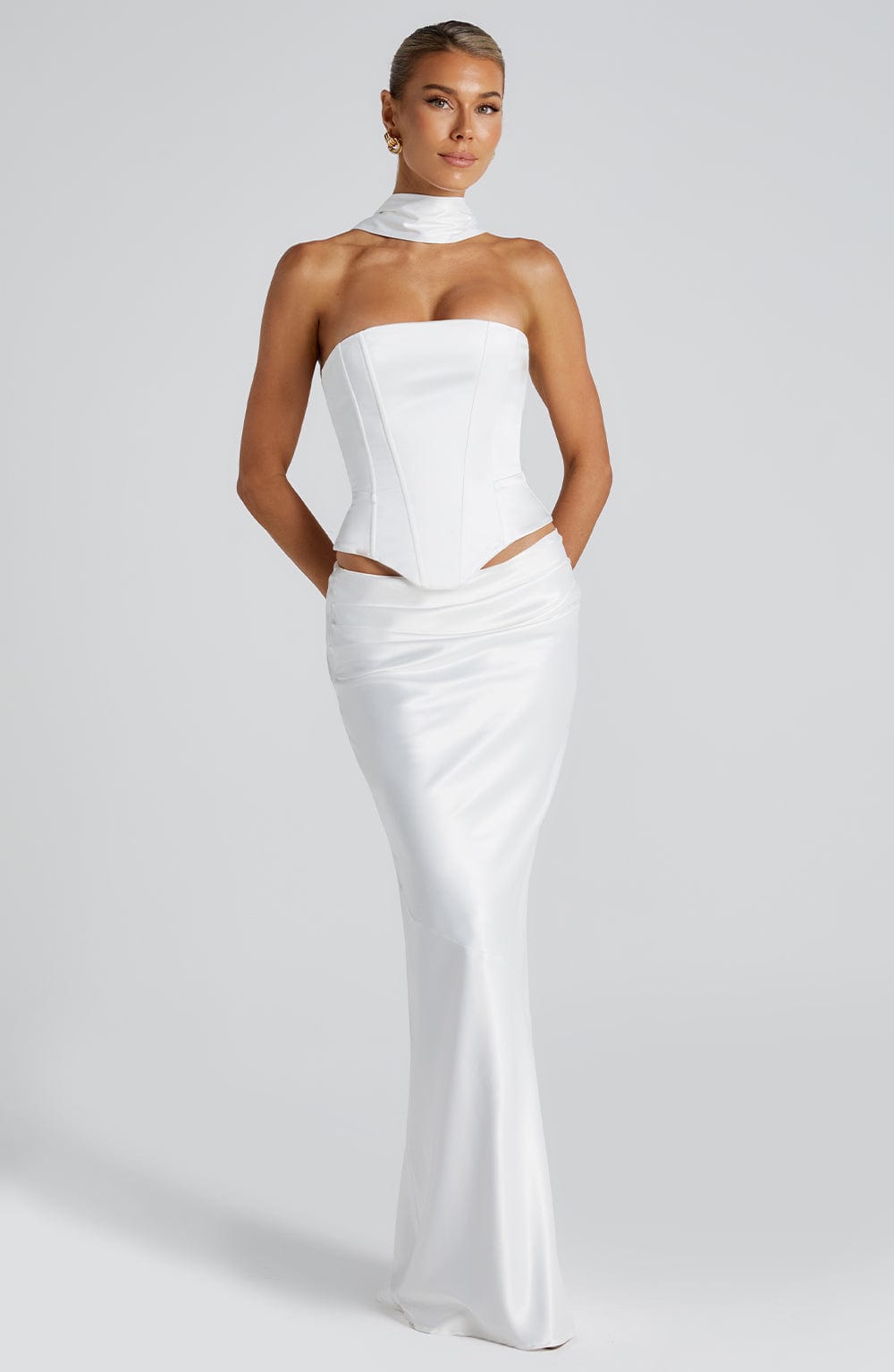 Flourenne Constanza Corset in Ivory