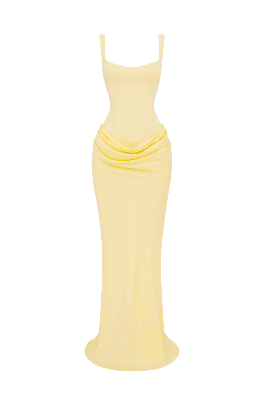 Flourenne Cornalie Maxi Dress in Lemon