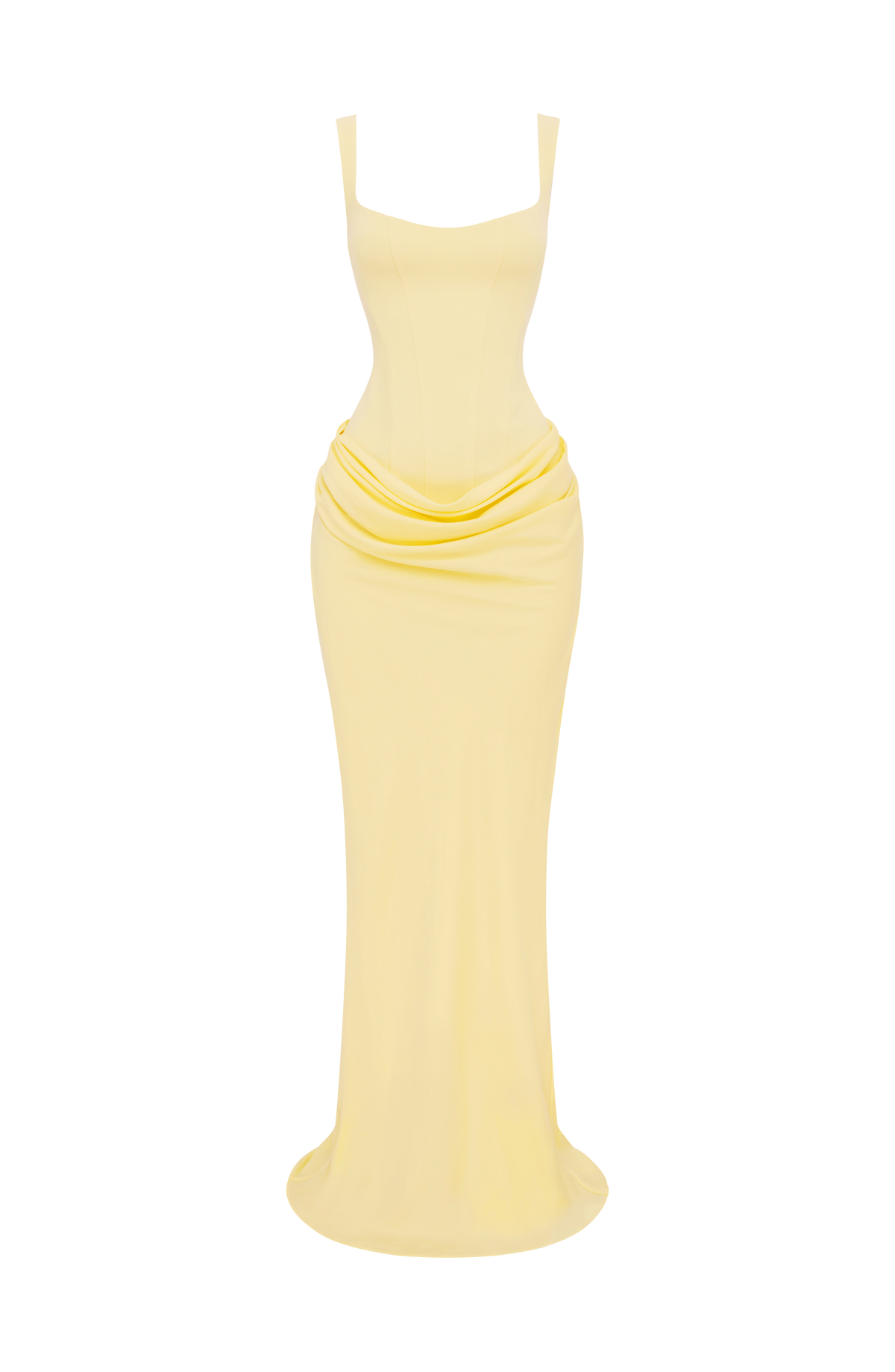 Flourenne Cornalie Maxi Dress in Lemon