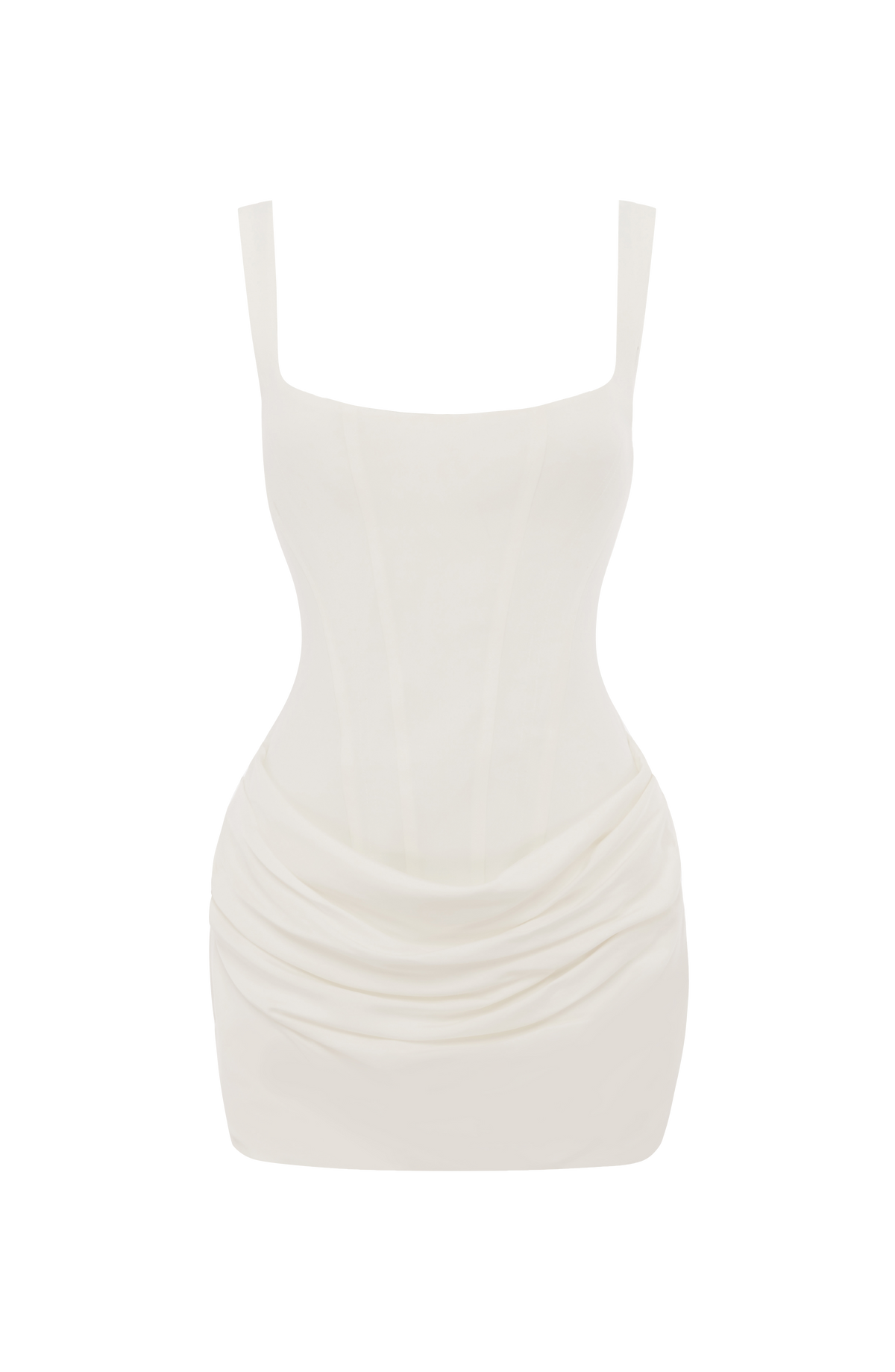 Flourenne Cornessa Mini Dress in Ivory