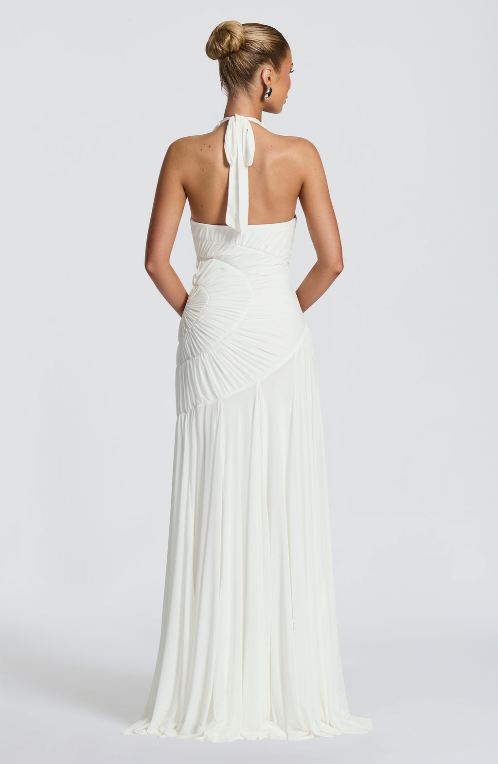 Flourenne Covana Maxi Dress in Ivory