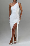 Flourenne Cynthara Maxi Dress in Ivory