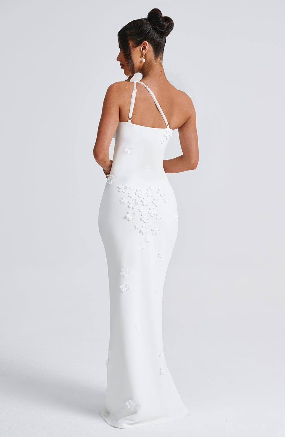 Flourenne Cynthara Maxi Dress in Ivory