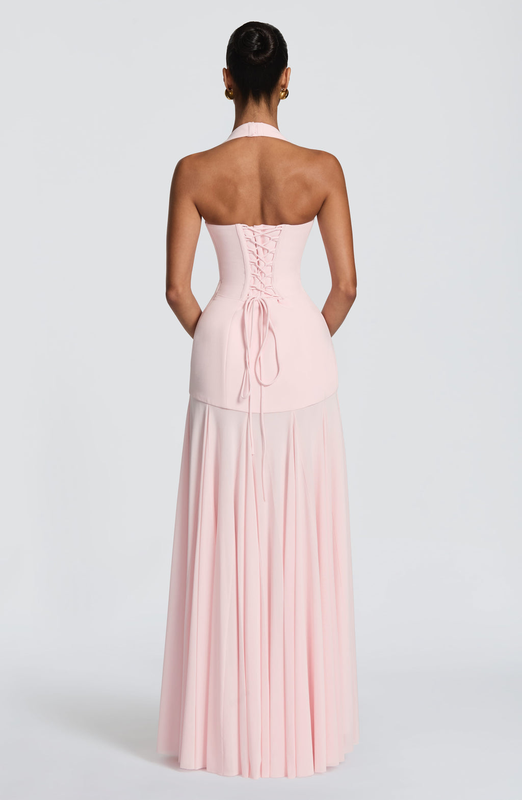 Flourenne Cyrelle Maxi Dress in Blush