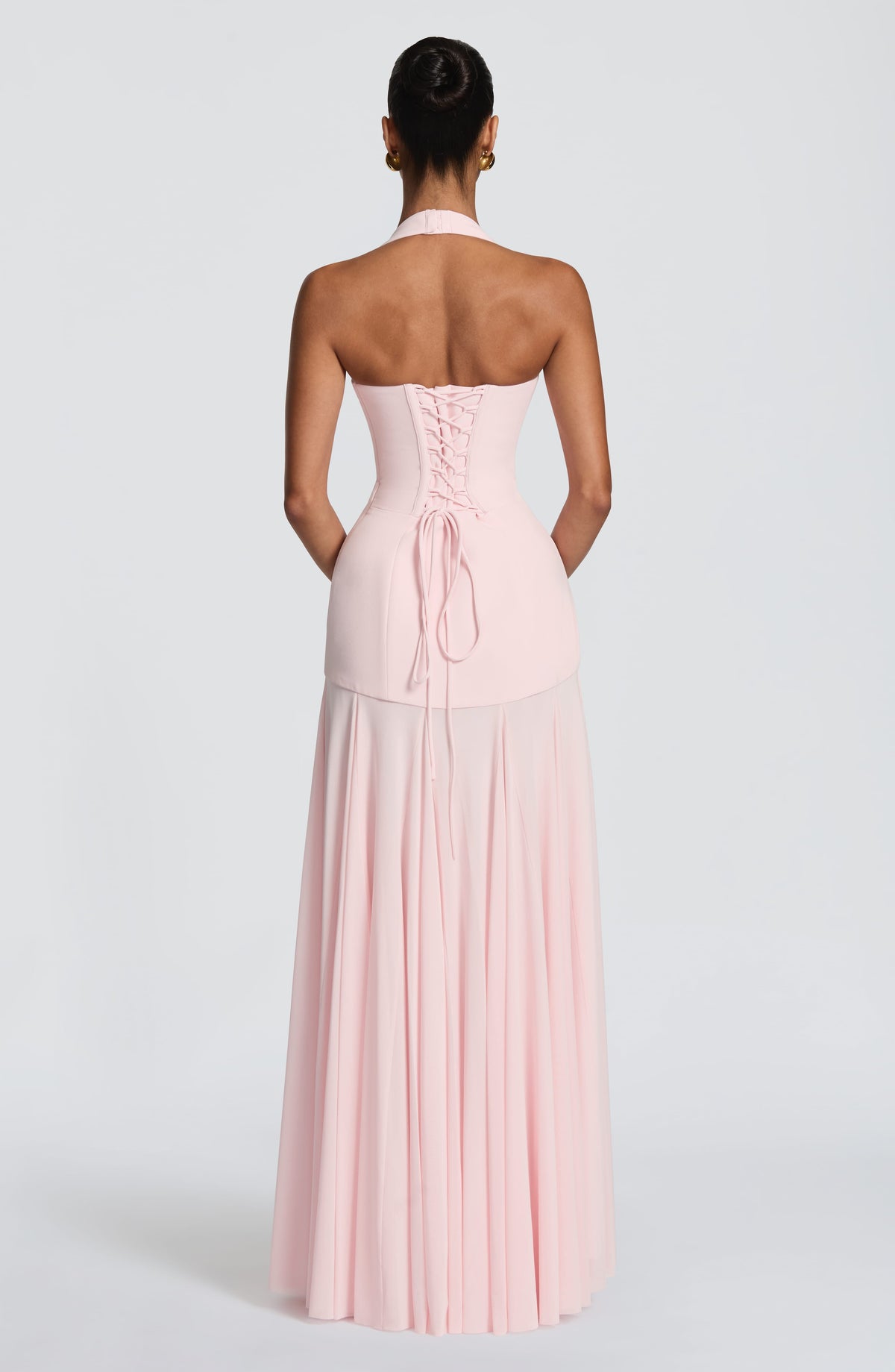 Flourenne Cyrelle Maxi Dress in Blush