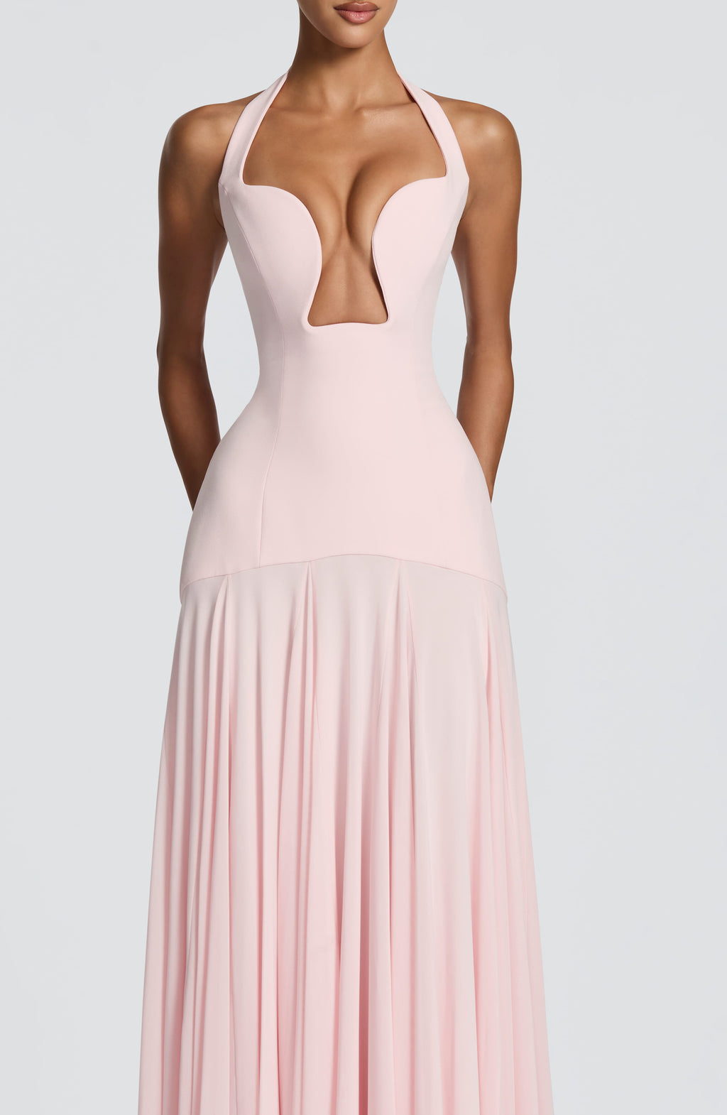 Flourenne Cyrelle Maxi Dress in Blush