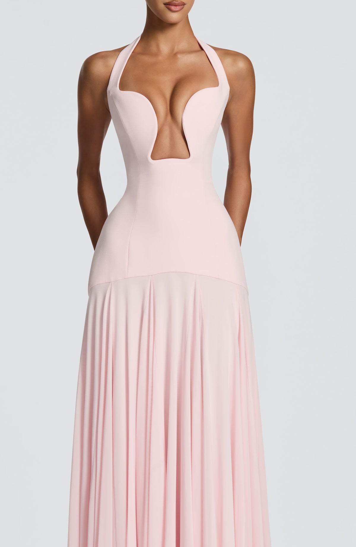 Flourenne Cyrelle Maxi Dress in Blush