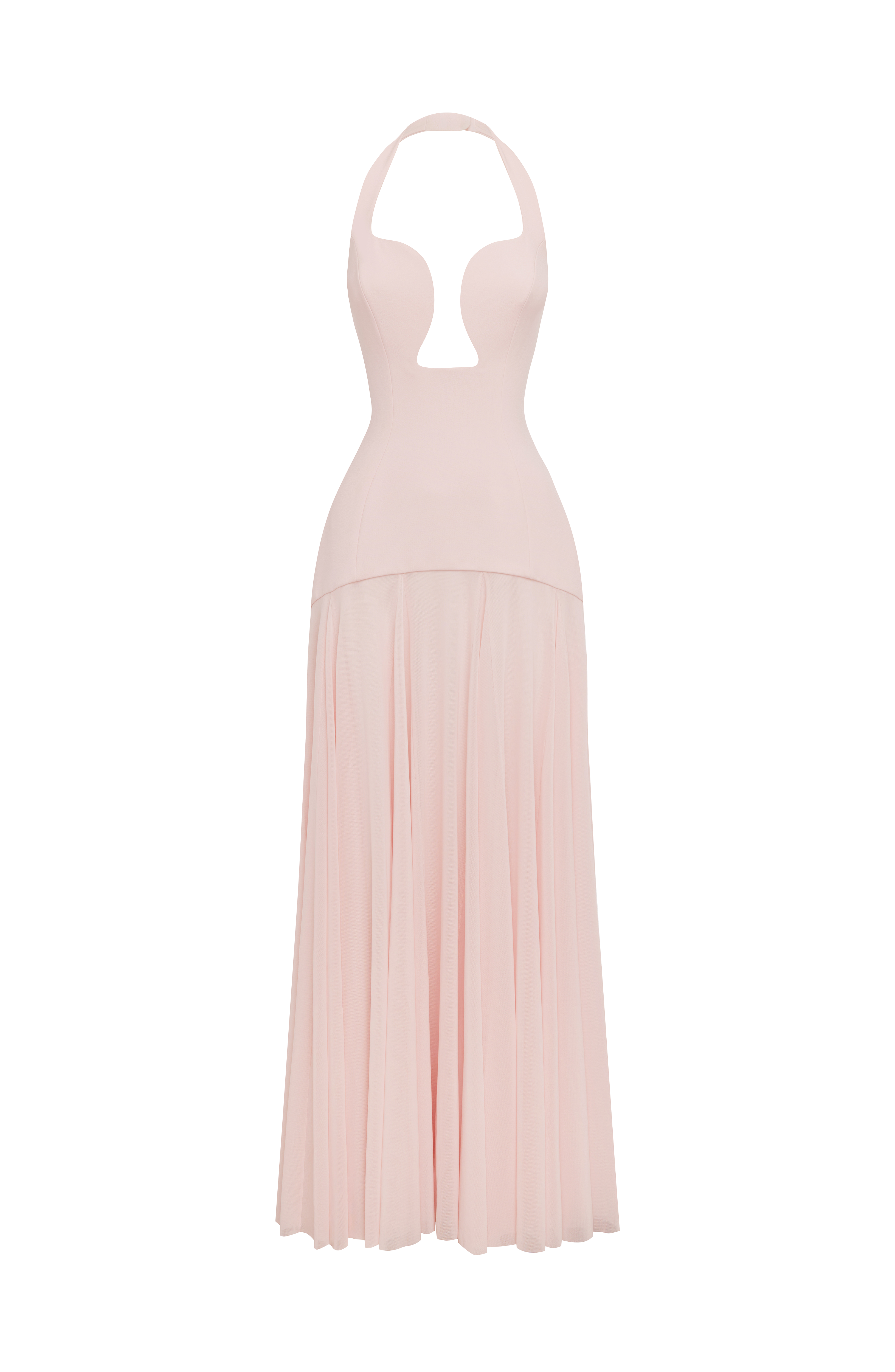 Flourenne Cyrelle Maxi Dress in Blush