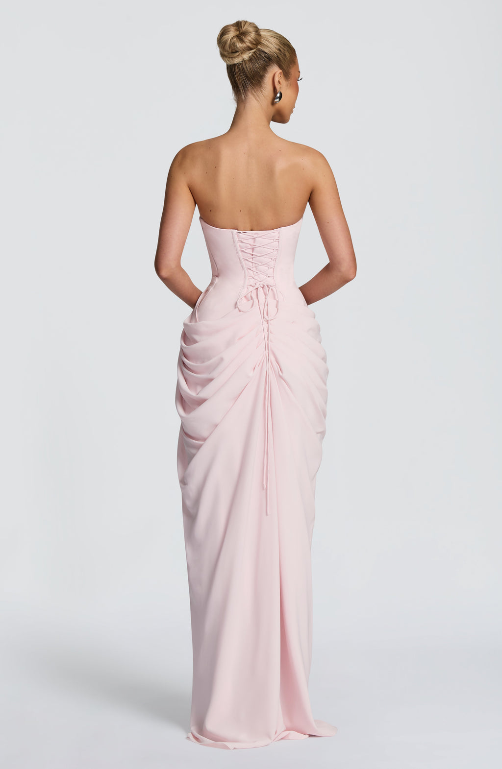 Flourenne Cyrena Maxi Dress in Blush