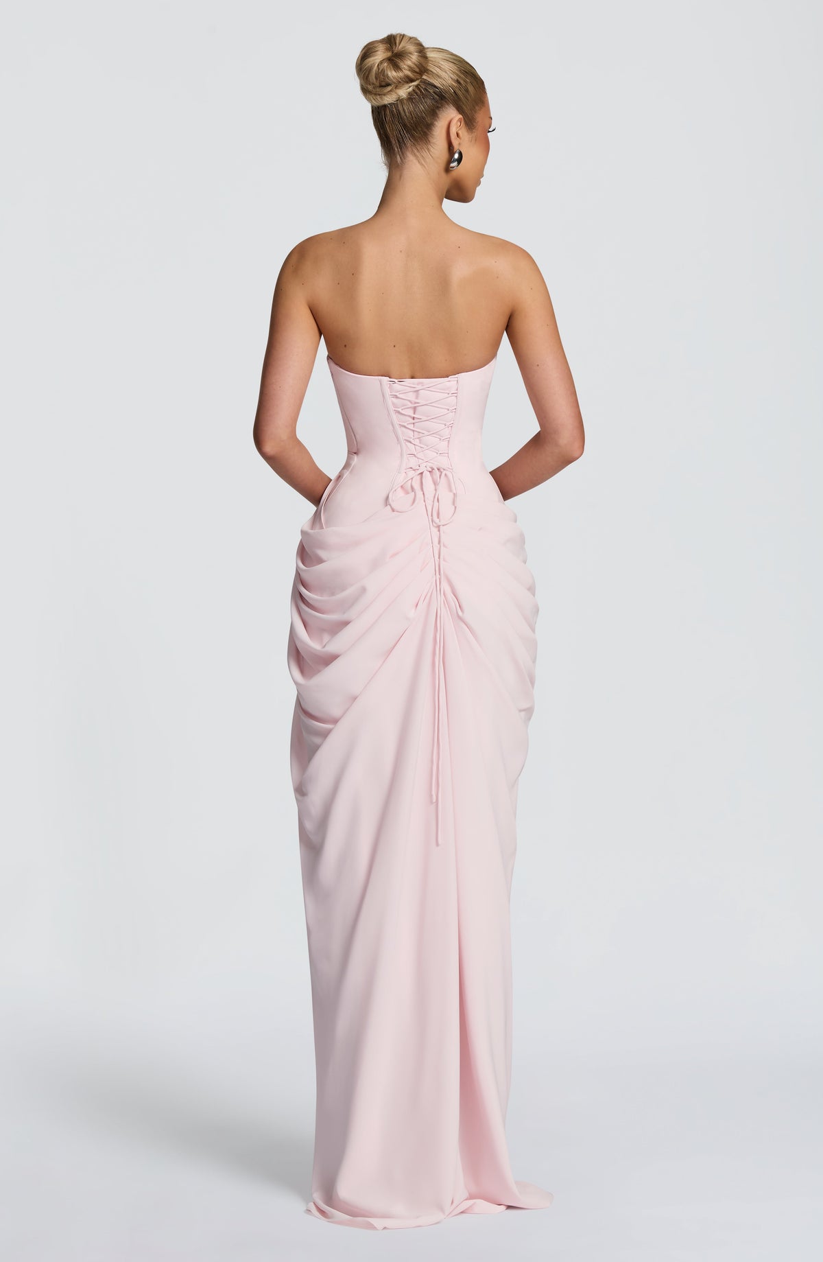 Flourenne Cyrena Maxi Dress in Blush