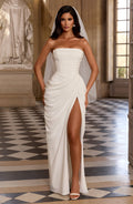 Flourenne Cyrena Maxi Dress in Ivory