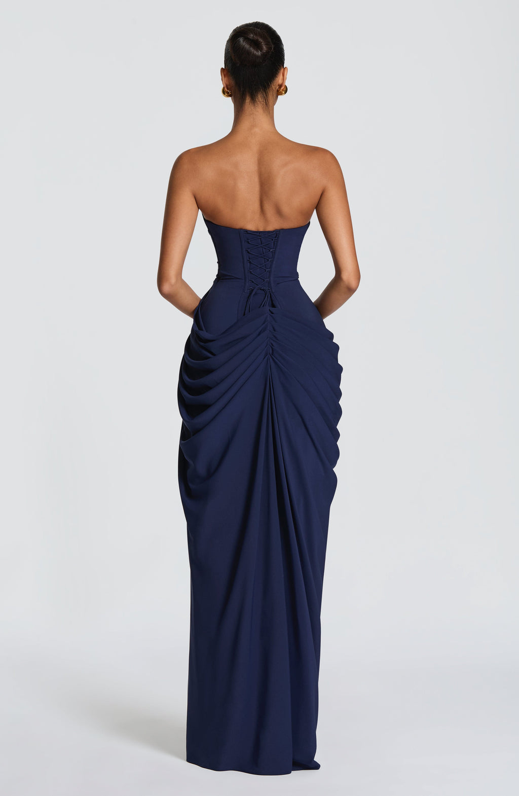 Flourenne Cyrena Maxi Dress in Navy