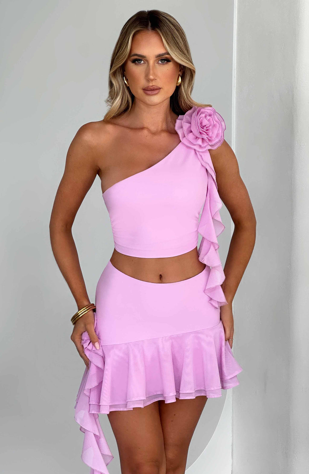 Flourenne Dainelle Top in Pink