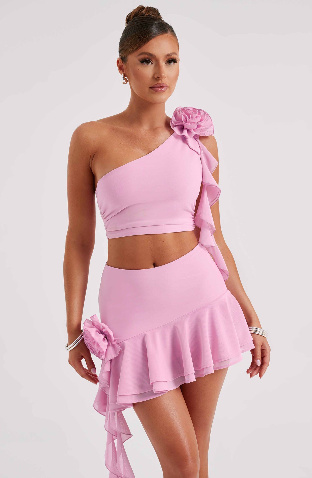 Flourenne Dainelle Top in Pink