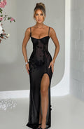 Flourenne Dalyra Maxi Dress in Black