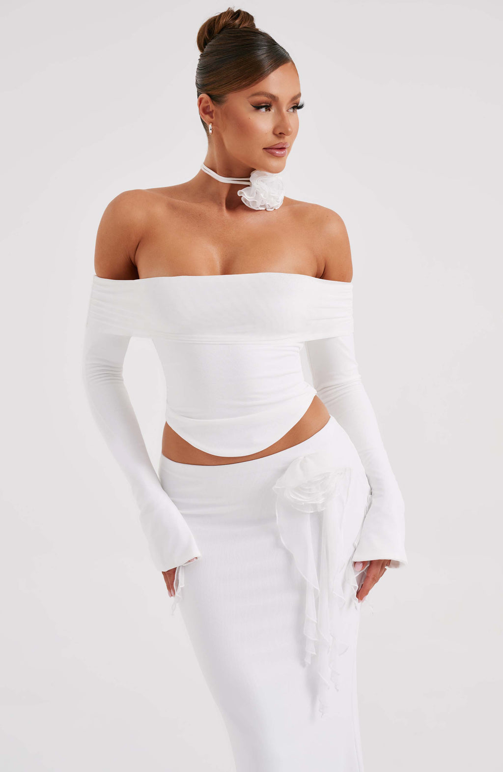 Flourenne Deemira Top in Ivory