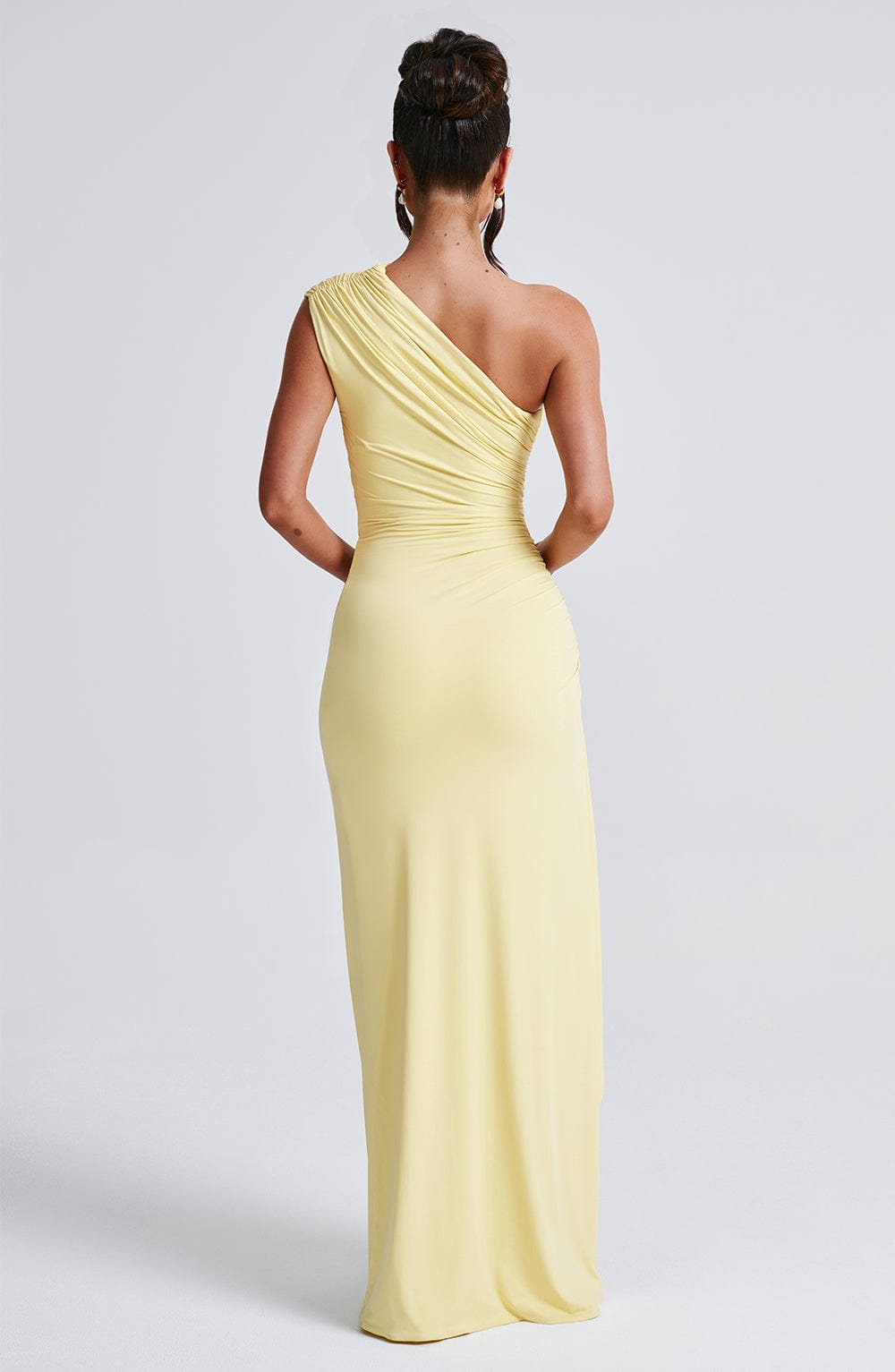 Flourenne Delanya Maxi Dress in Lemon