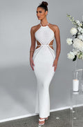 Flourenne Deliana Maxi Dress in White
