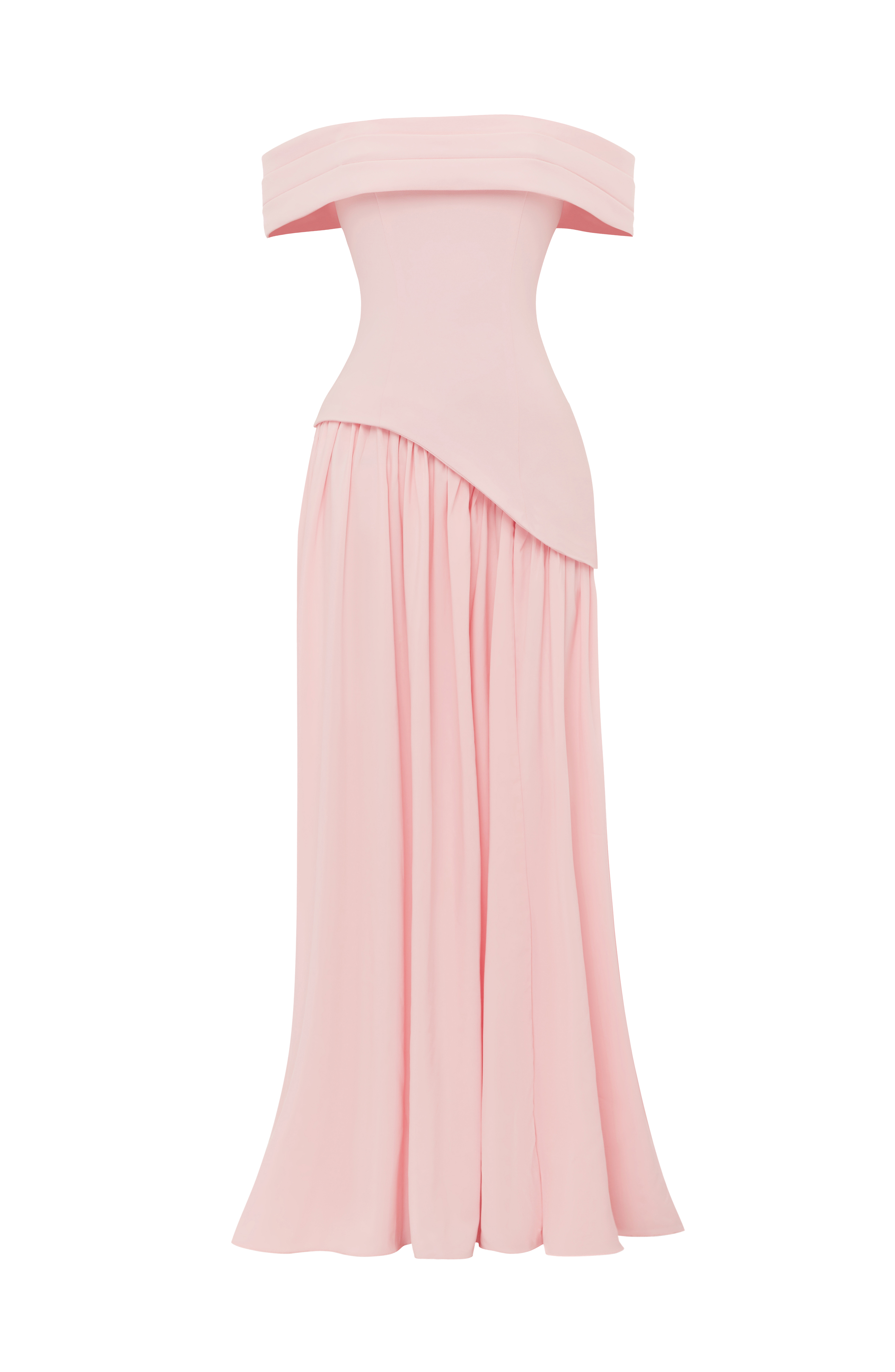 Flourenne Delilia Maxi Dress in Blush