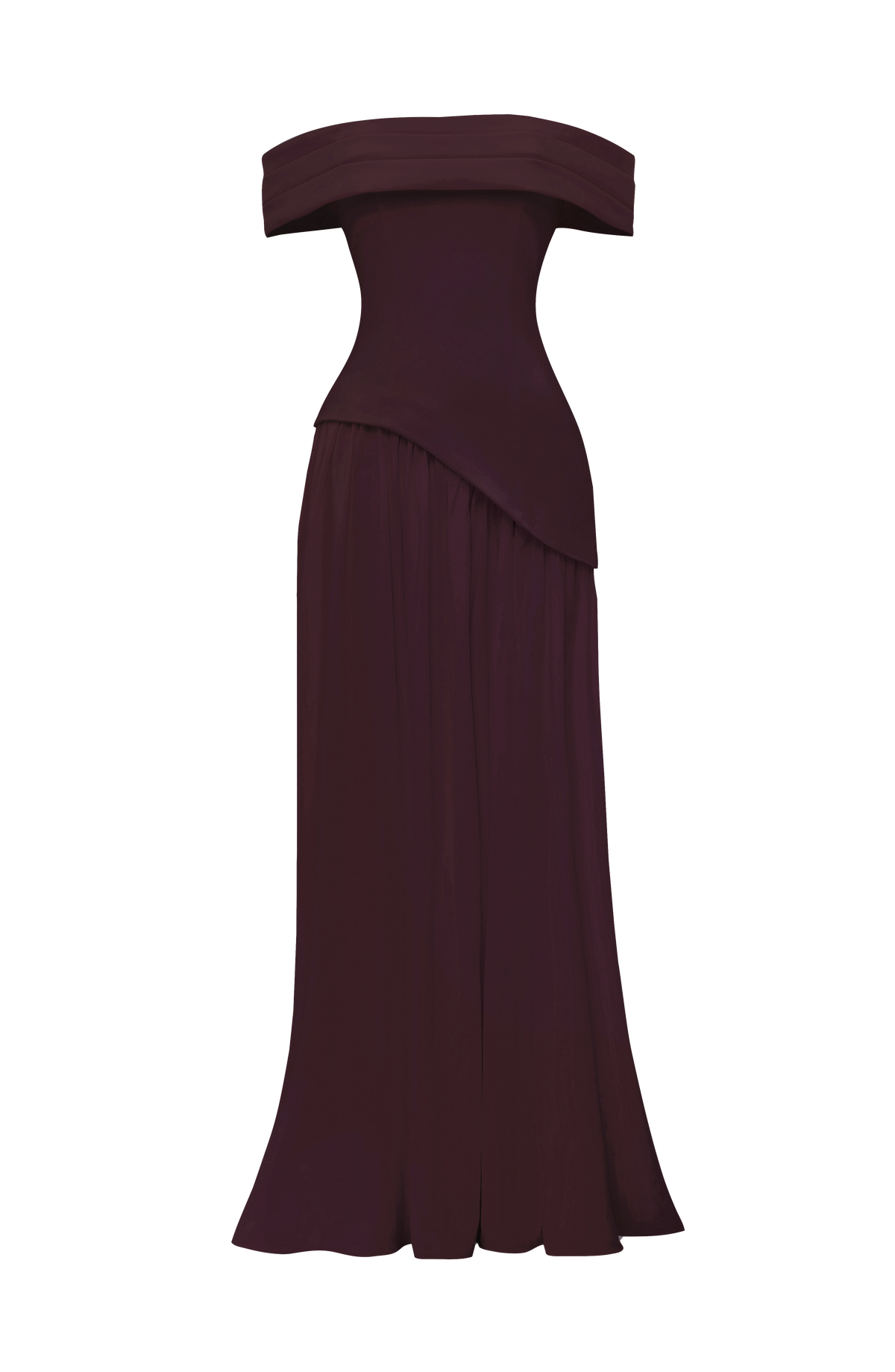 Flourenne Delisha Maxi Dress in Plum