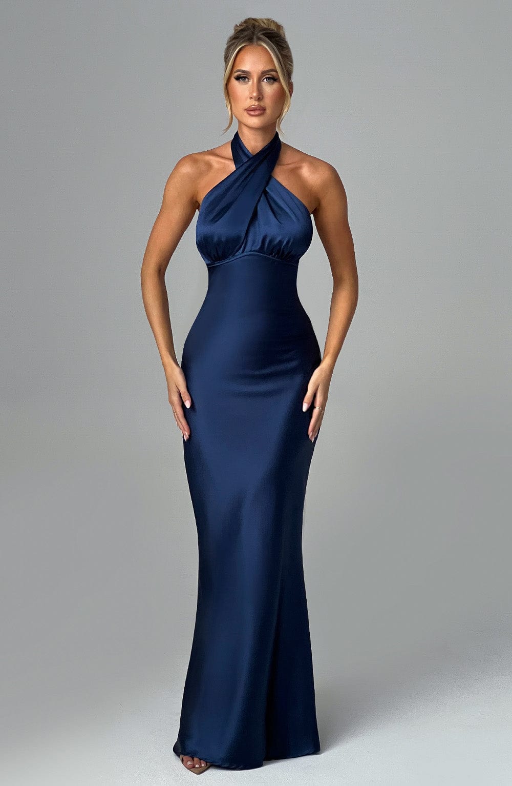 Flourenne Dimitria Maxi Dress in Navy