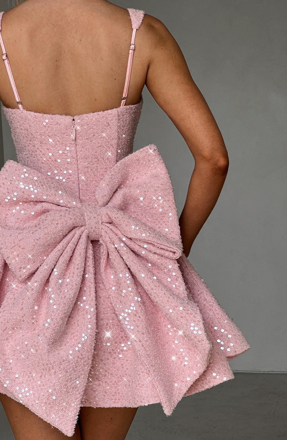 Flourenne Dorothea Mini Dress in Blush