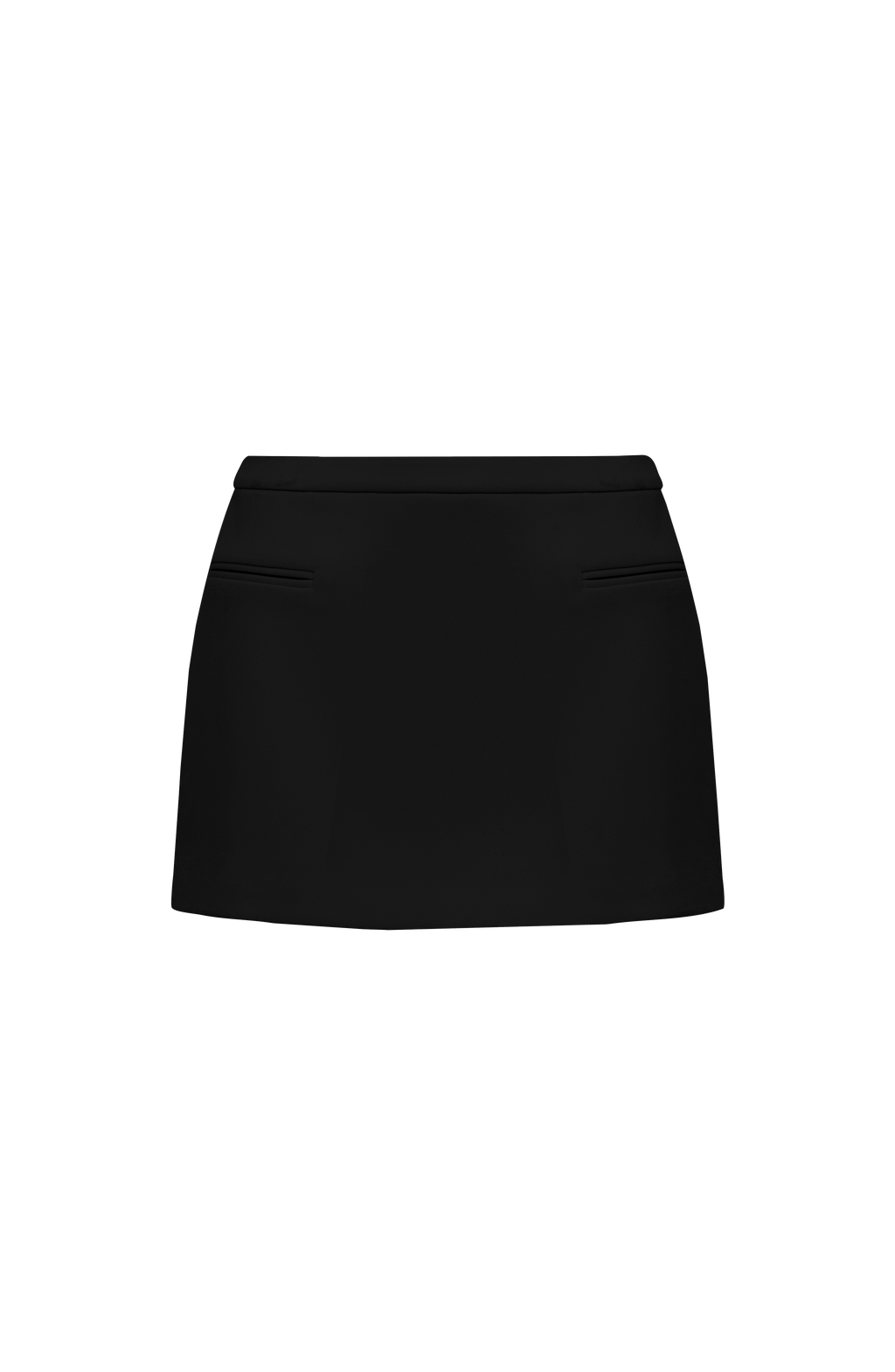 Flourenne Edana Mini Skirt in Black