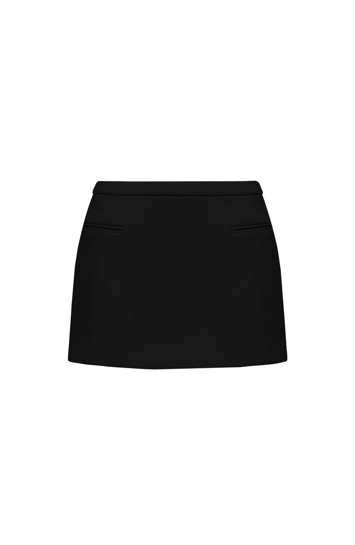 Flourenne Edana Mini Skirt in Black