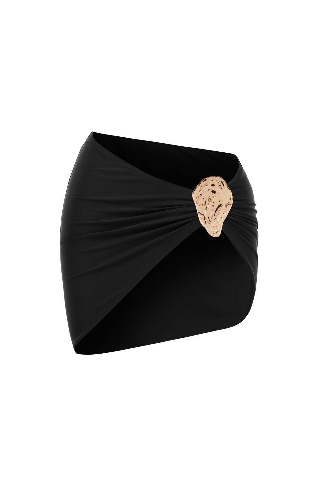 Flourenne Edeline Mini Sarong in Black