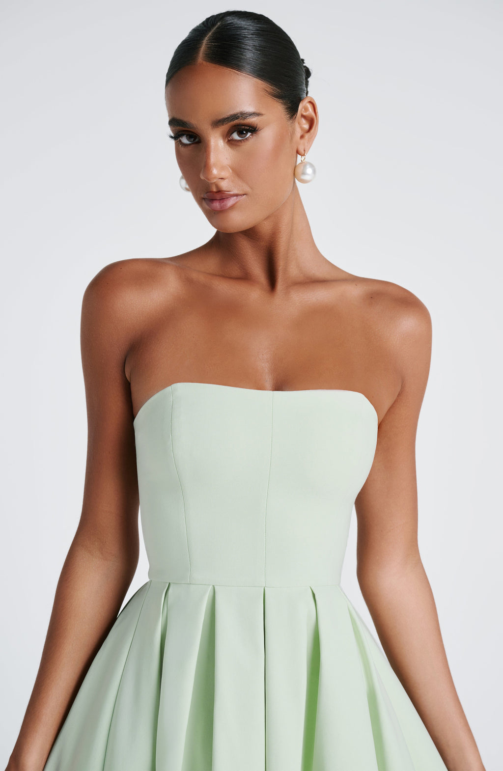Flourenne Editha Midi Dress in Mint