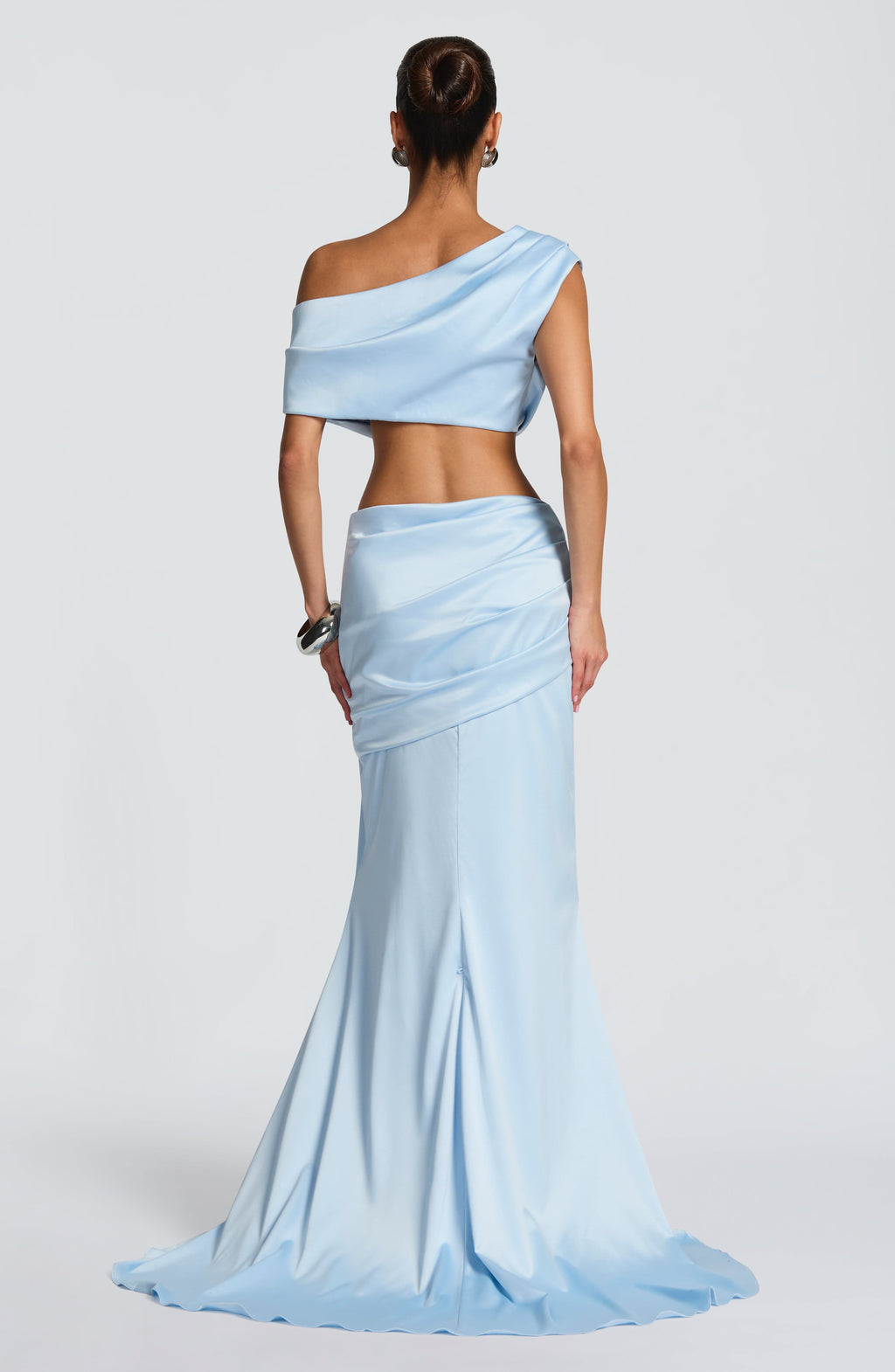 Flourenne Edwyna Top in Glacier Blue