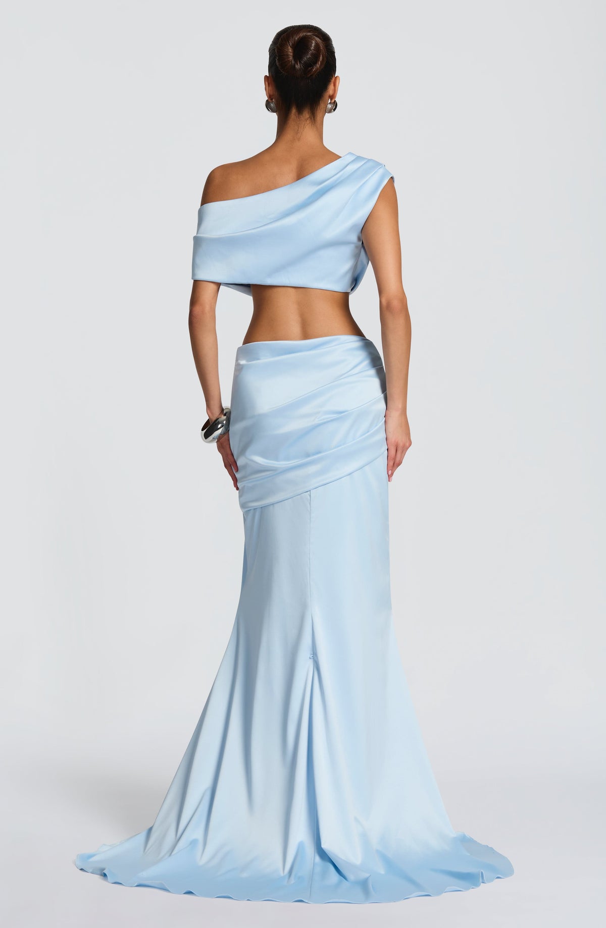 Flourenne Edwyna Top in Glacier Blue