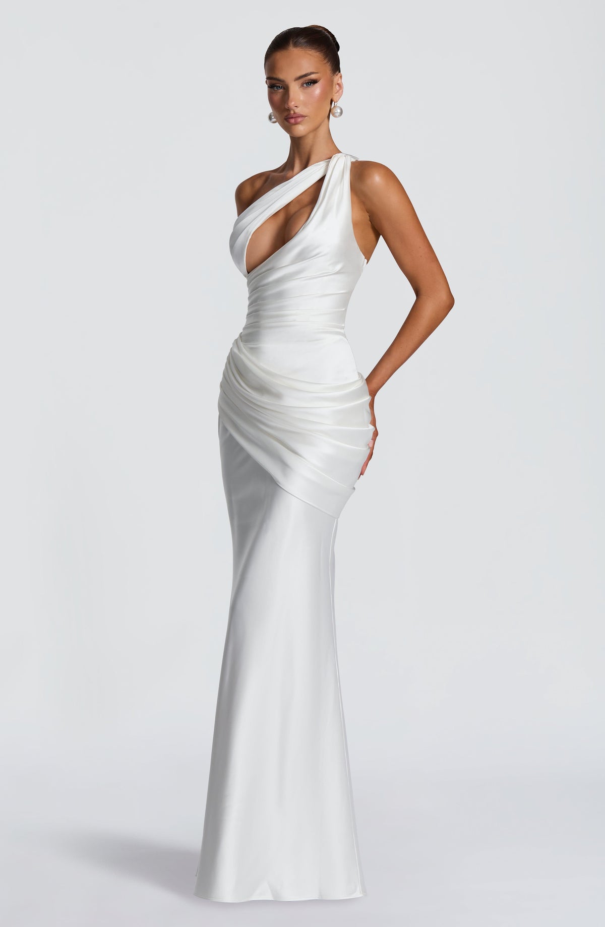 Flourenne Elmira Maxi Dress in Ivory
