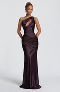Flourenne Elmira Maxi Dress in Plum