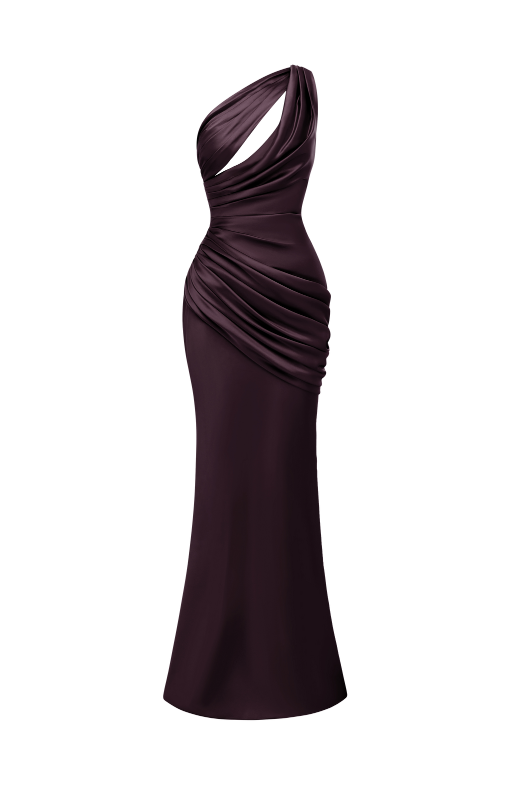 Flourenne Elmira Maxi Dress in Plum