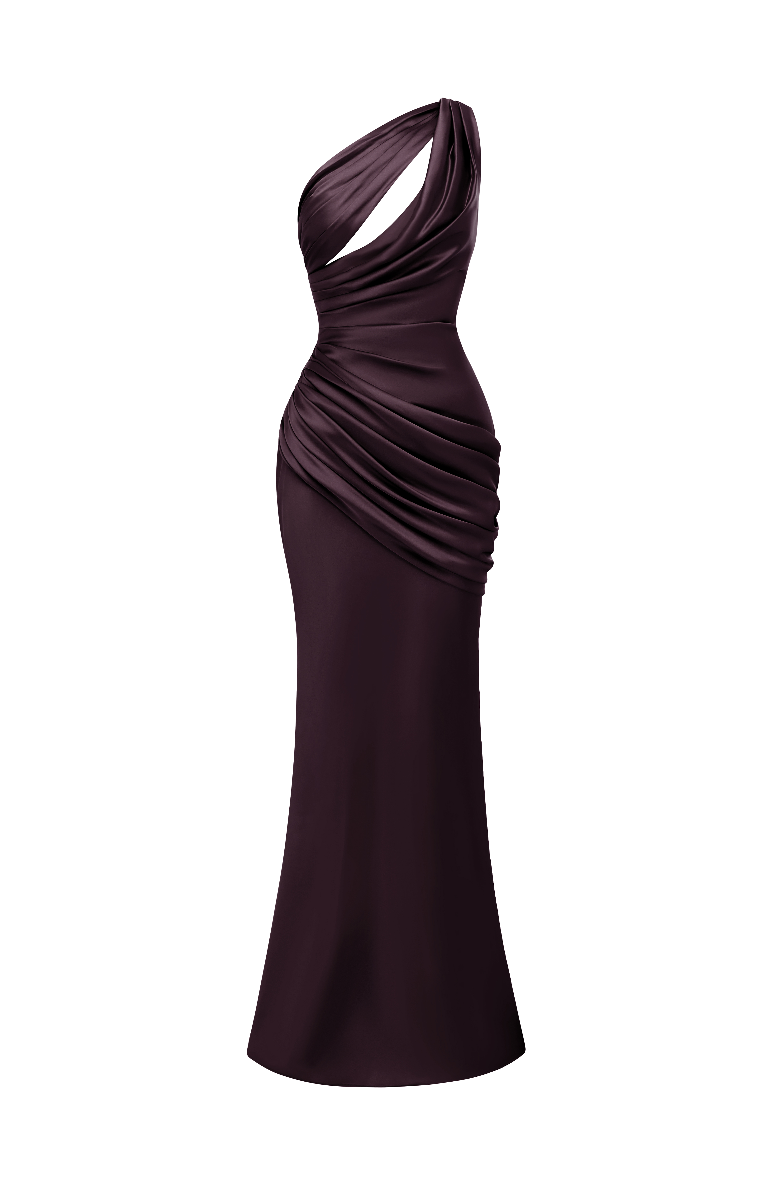 Flourenne Elmira Maxi Dress in Plum