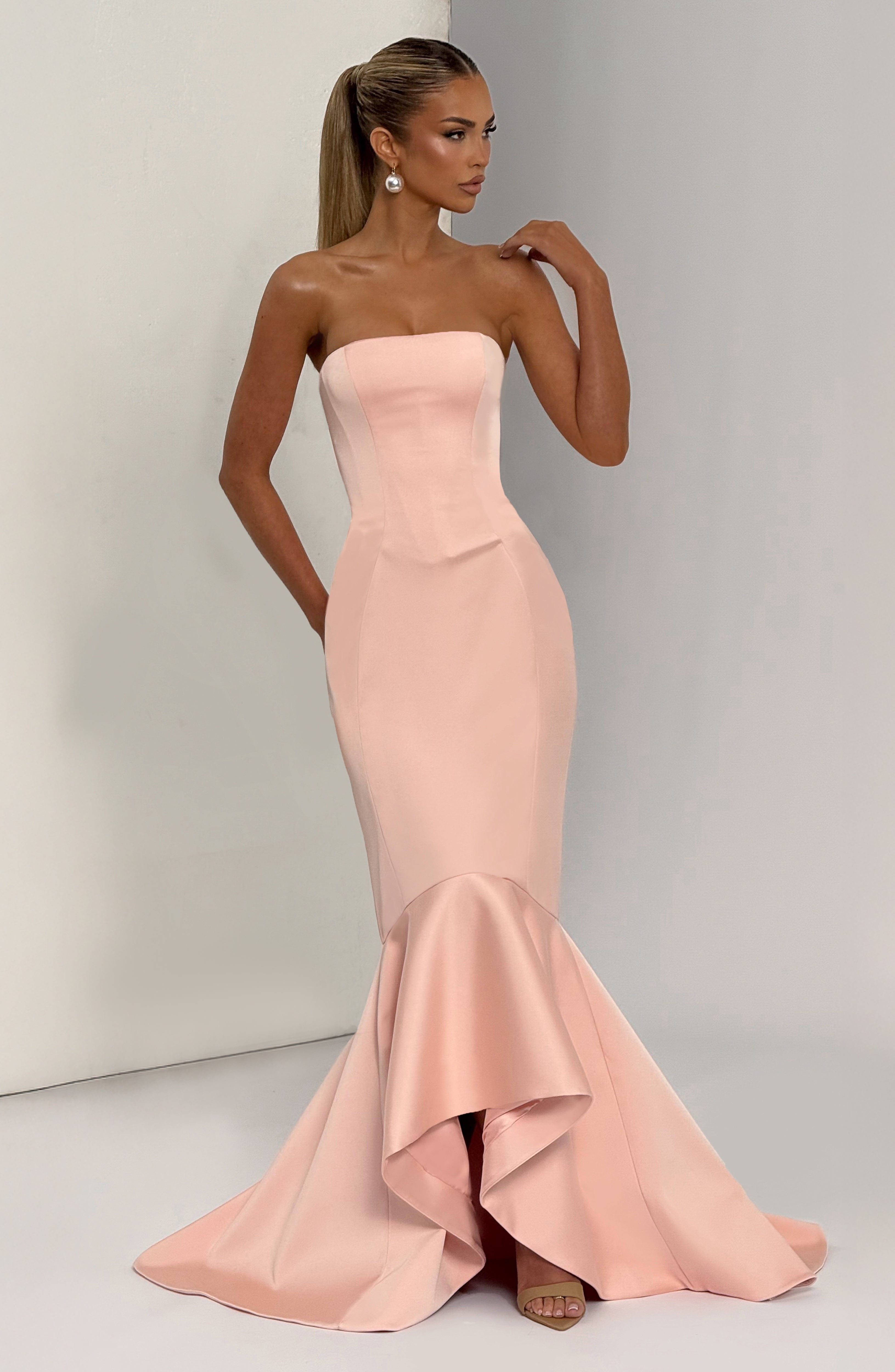 Flourenne Elryn Gown in Blush