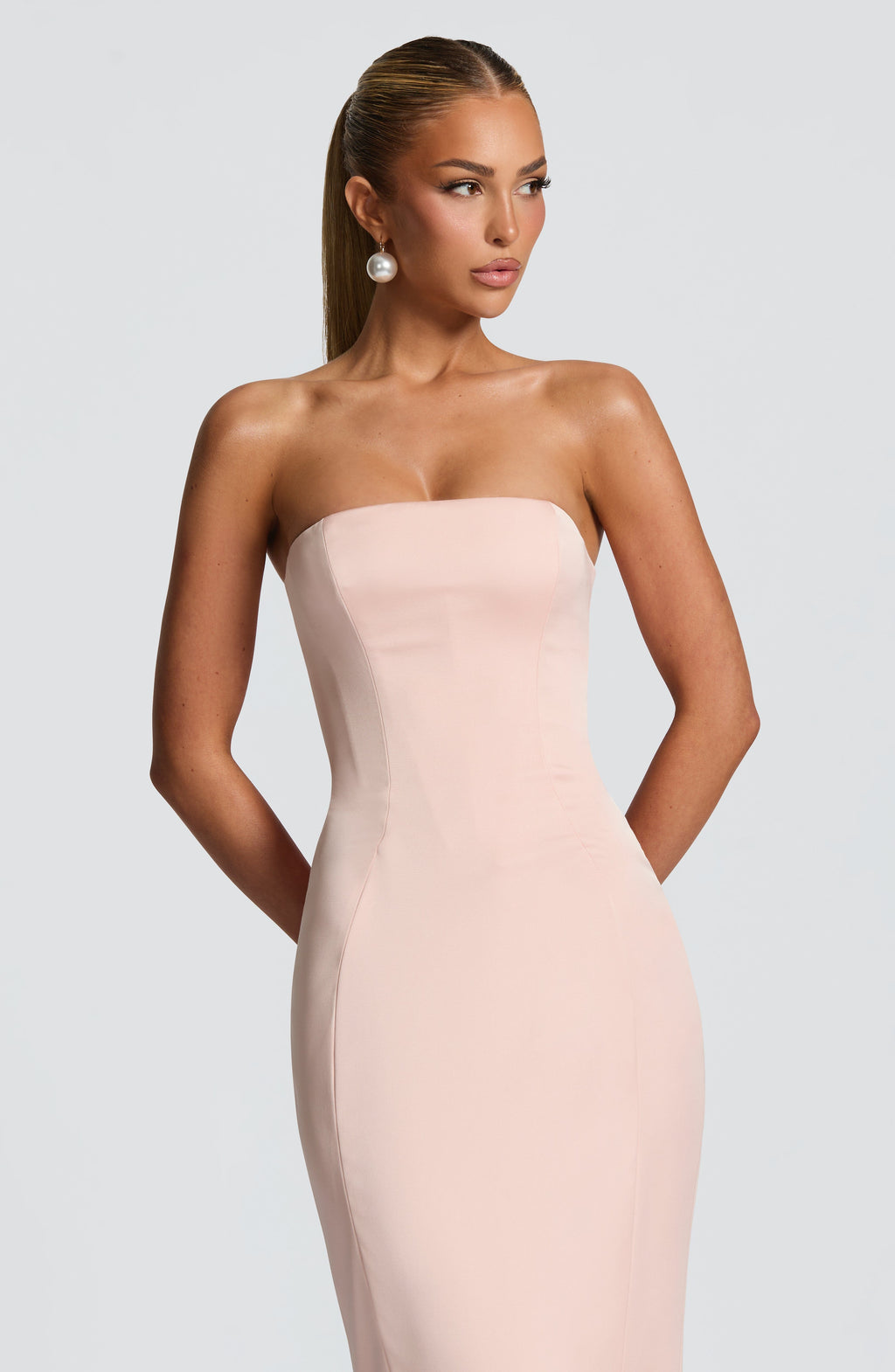 Flourenne Elryn Gown in Blush