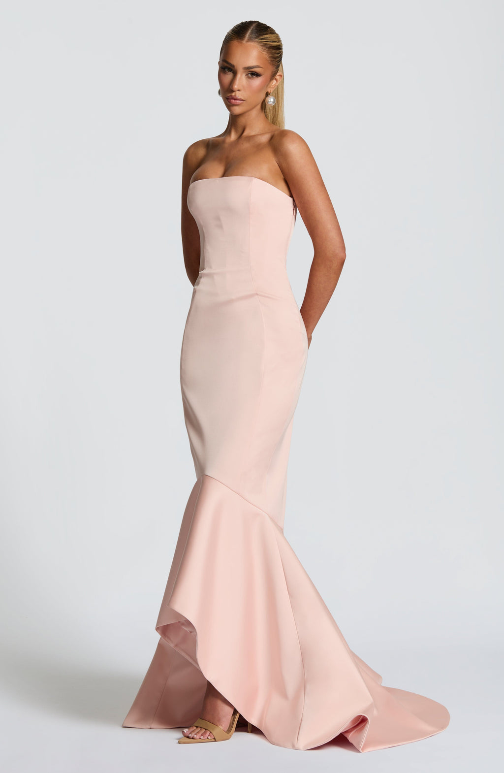 Flourenne Elryn Gown in Blush