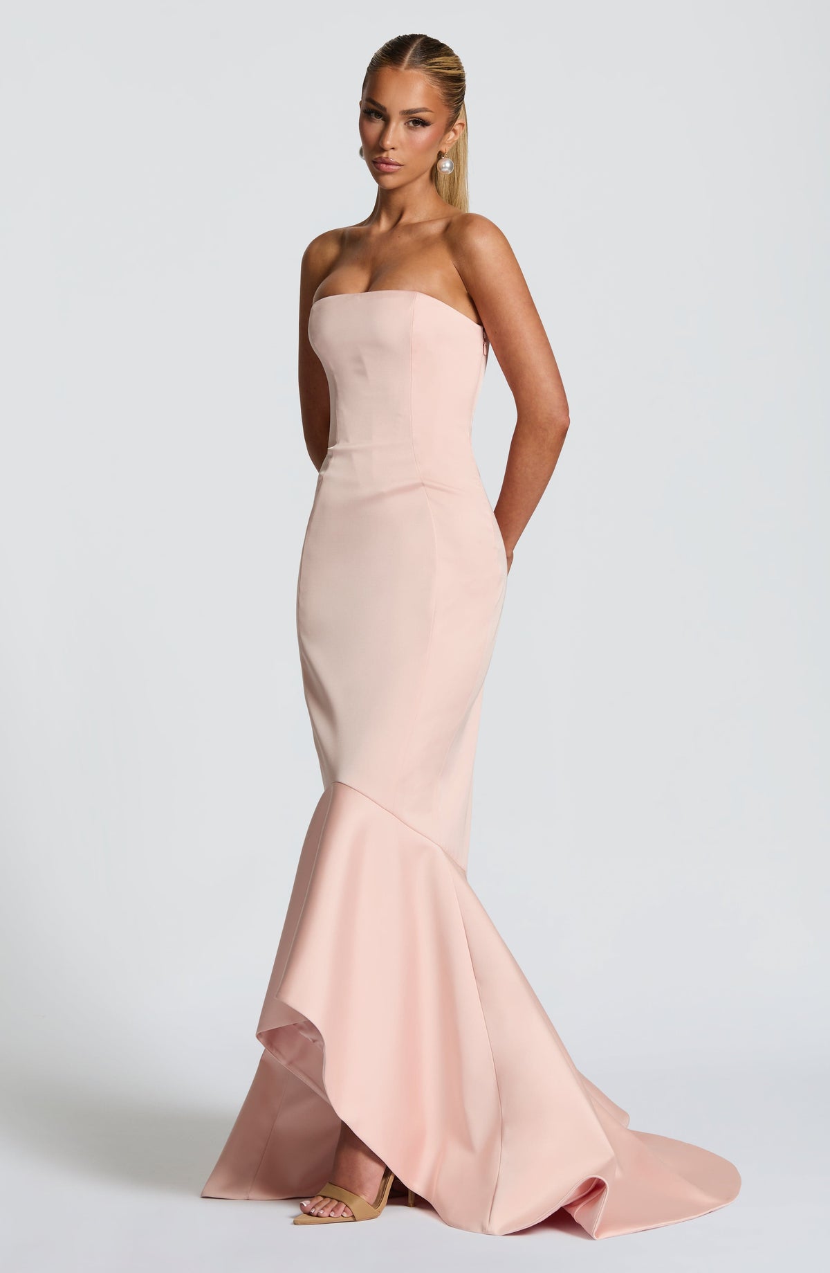Flourenne Elryn Gown in Blush