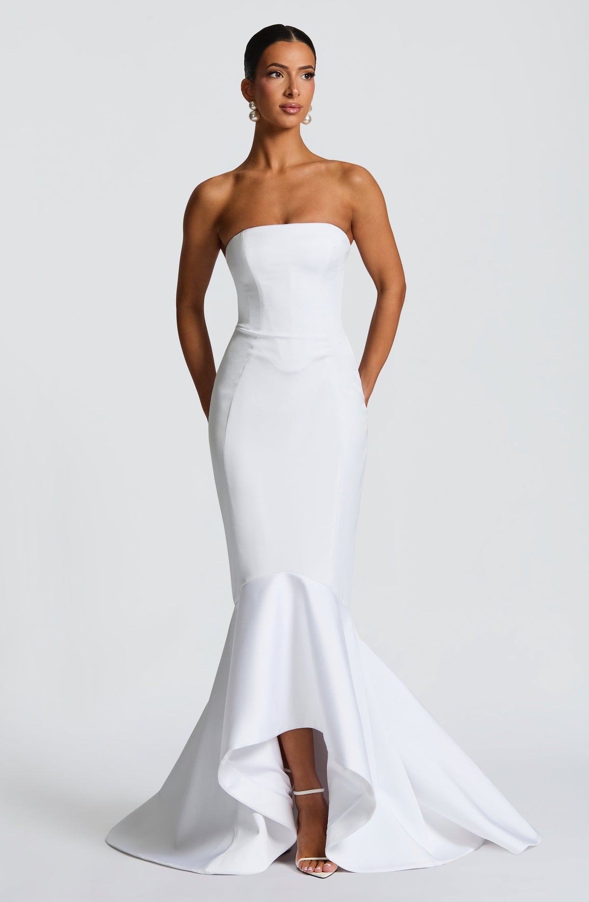 Flourenne Elryn Gown in Ivory
