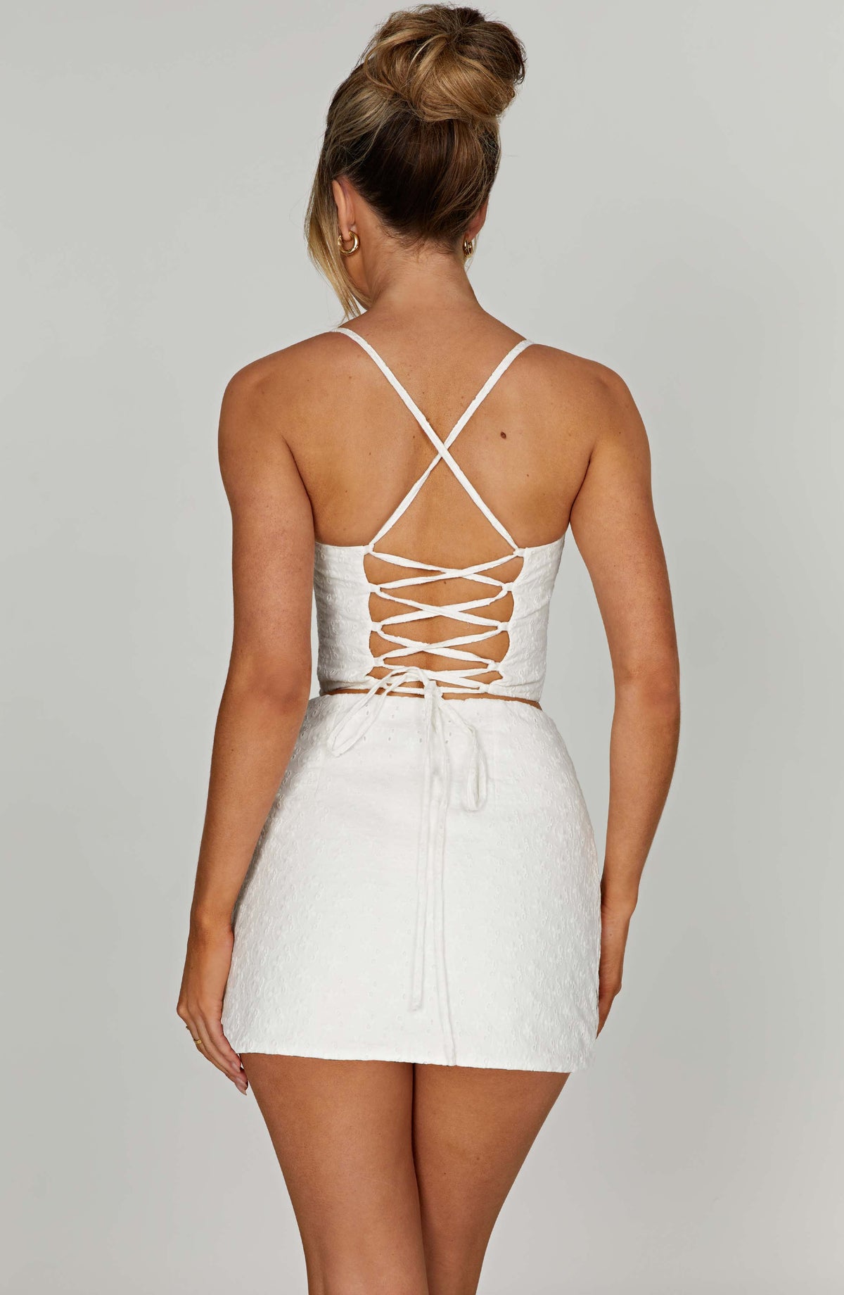 Flourenne Erina Corset in Ivory