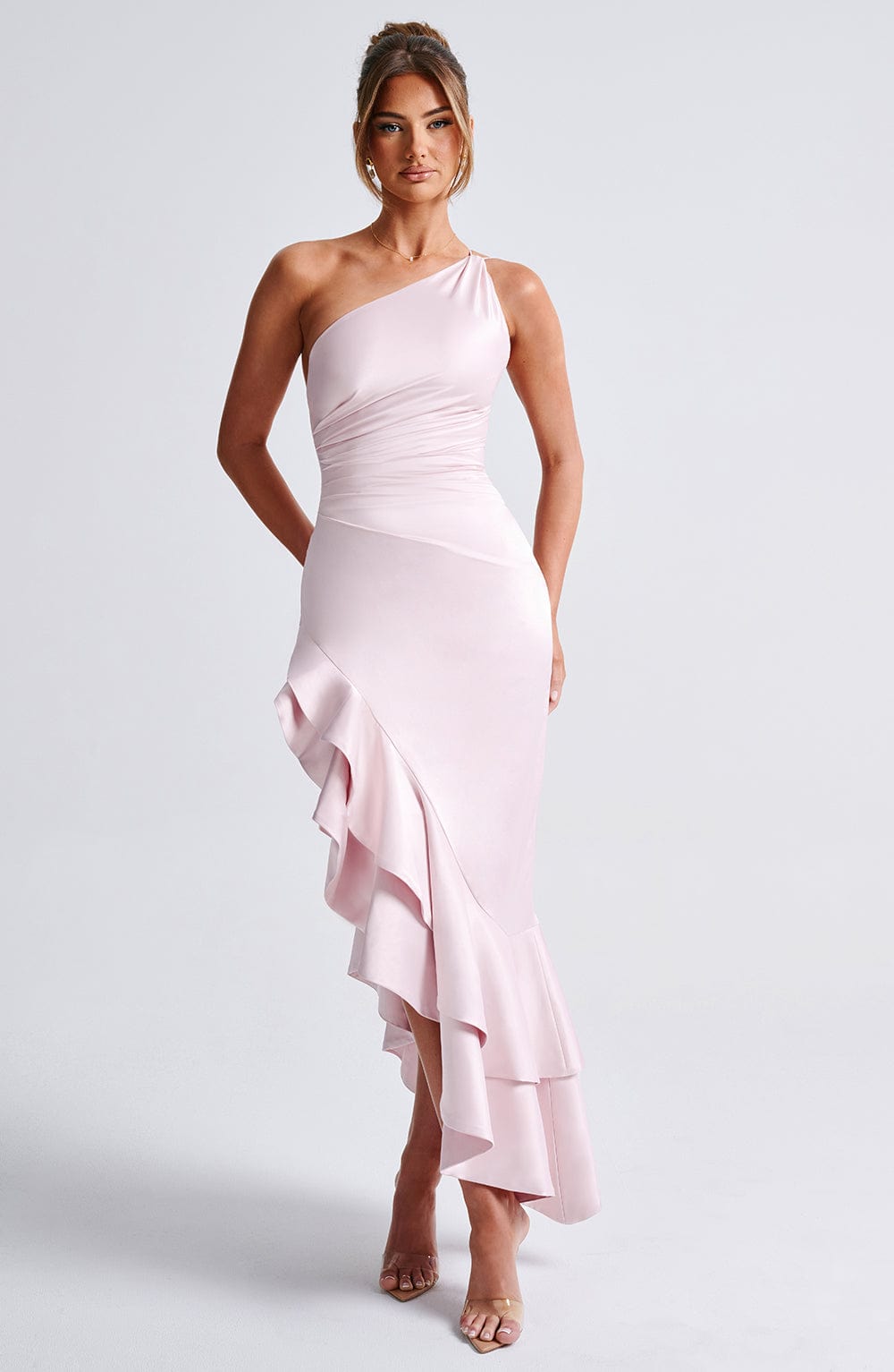 Flourenne Esmeryn Maxi Dress in Blush