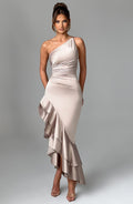 Flourenne Esmeryn Maxi Dress in Champagne
